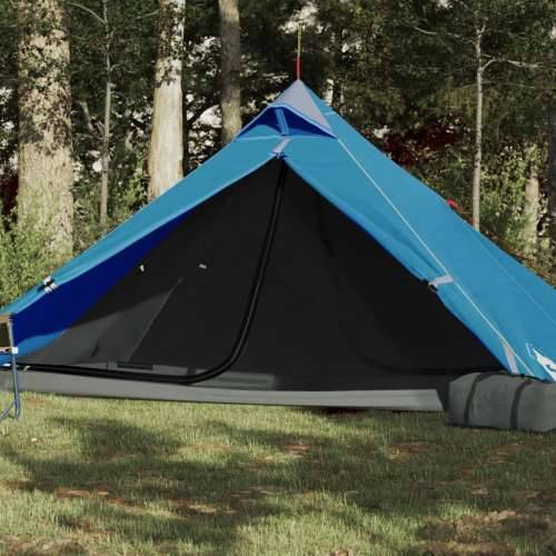 Šator za kampiranje za 1 osobu plavi vodootporni