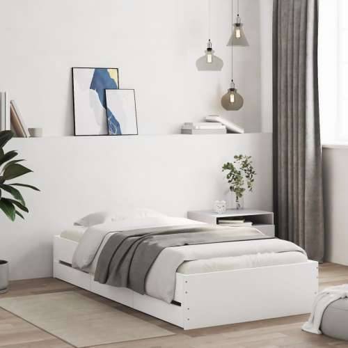 Okvir kreveta s ladicama bez madraca bijeli 90x190 cm - Bijela 90 x 190 cm Cijena