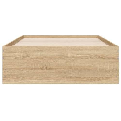 Okvir za krevet s ladicama boja hrasta 90x190 cm drveni - sonoma hrast 90 x 190 cm Cijena