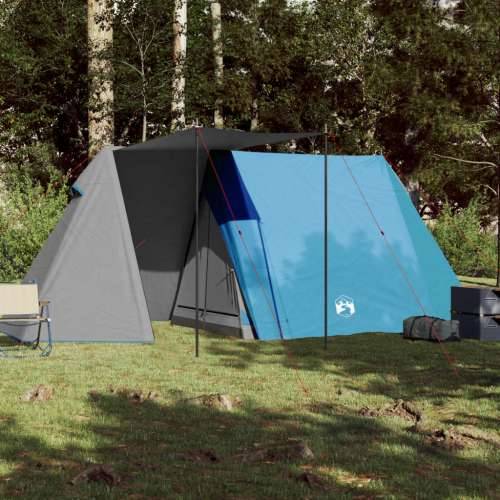Šator za kampiranje za 3 osobe plavi vodootporni Cijena