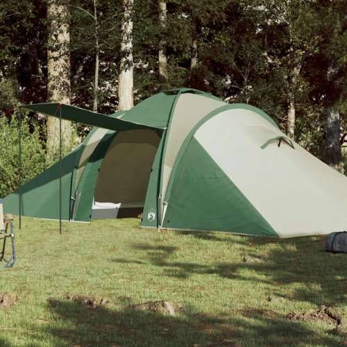 Šator za kampiranje za 6 osoba zeleni vodootporni