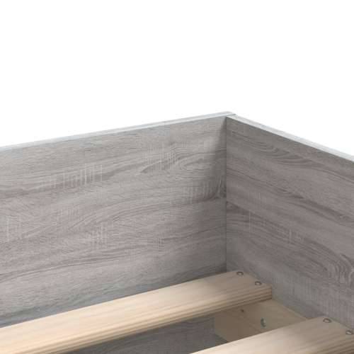 Okvir kreveta s ladicama boja hrasta sonome 90 x 190 cm - Sivi hrast sonoma 90 x 190 cm Cijena