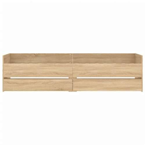 Okvir kreveta s ladicama boja hrasta 90x190 cm - sonoma hrast 90 x 190 cm Cijena