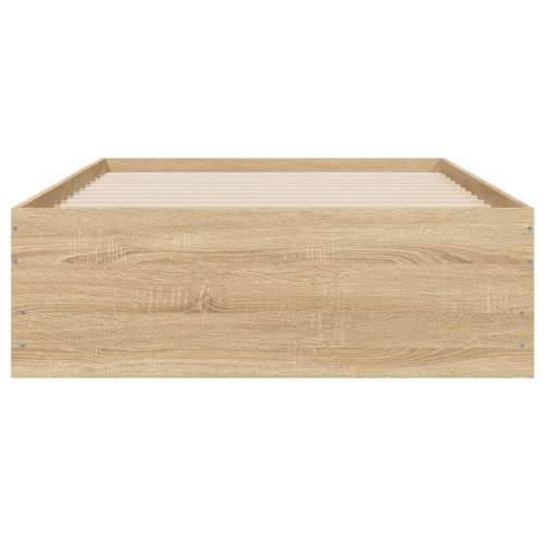 Okvir kreveta s ladicama boja hrasta sonome 75x190 cm drveni - sonoma hrast 75 x 190 cm Cijena