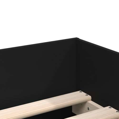 Okvir kreveta s ladicama crni 90 x 190 cm - Crna 90 x 190 cm Cijena