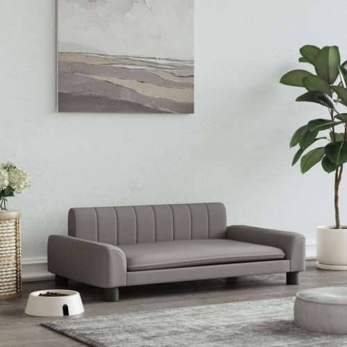 Krevet za pse smeđesivi 90 x 53 x 30 cm od tkanine - Sivo-smeđa 90 x 53 x 30 cm tkanina Cijena