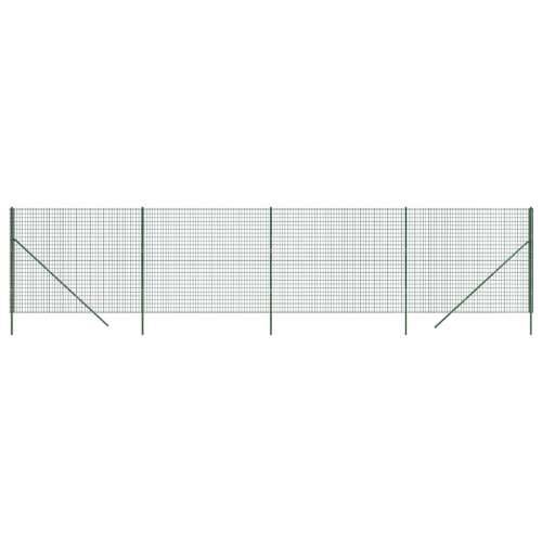 Žičana ograda zelena 2,2 x 10 m od pocinčanog čelika - Zelena 2.2 x 10 m 1 Cijena