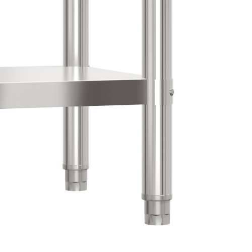 Kuhinjski radni stol 55x30x85 cm od nehrđajućeg čelika Cijena