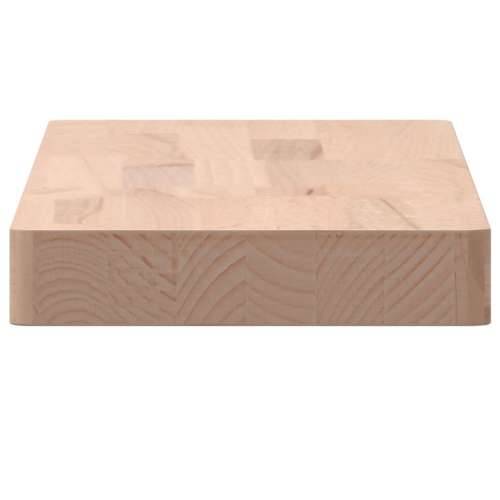 Zidna polica 60x20x4 cm od masivne bukovine Prirodna 60 x 20 x 4 cm 1 Cijena