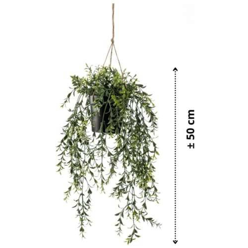 Emerald umjetni viseći grm šimšira u posudi 50 cm - šimšir 1 Cijena