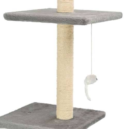 Penjalica za mačke sa stupovima za grebanje od sisala 260 cm siva Cijena