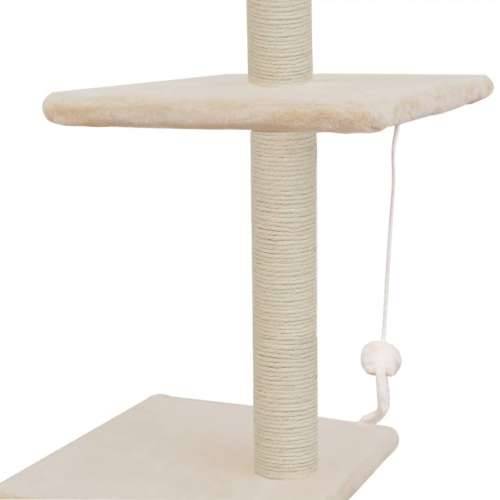 Penjalica za mačke sa stupovima za grebanje od sisala 260 cm bež Cijena