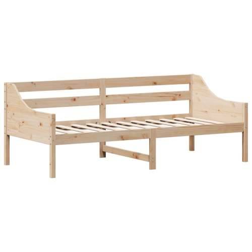 Dnevni krevet bez madraca 100x200 cm puno drvo bor - Prirodna 100 x 200 cm Cijena