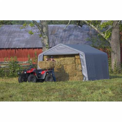 ShelterLogic - Skladišni šator - 13,7m² - 370x370cm | BRANDED IN THE USA Cijena