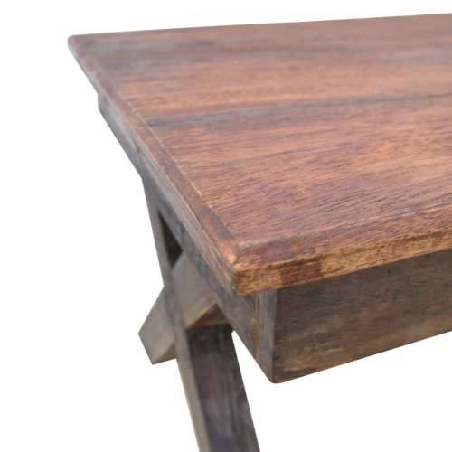 Stolić za kavu od miješanog recikliranog drva 110 x 60 x 45 cm Cijena