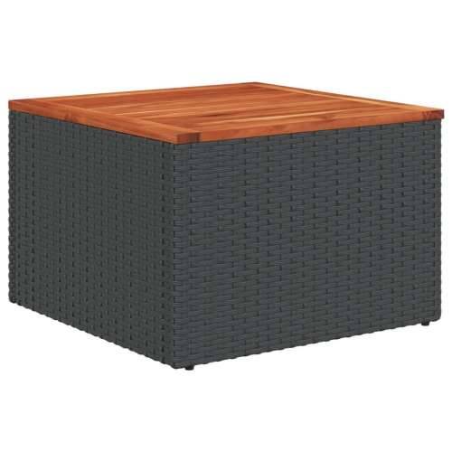 Vrtna garnitura - 12-dijelni set vrtnih sofa s jastucima poliratan crni Crna 1 Cijena