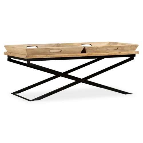 Stolić za kavu od masivnog drva manga 110 x 55 x 42 cm  - 110 x 55 x 42 cm 1 Cijena