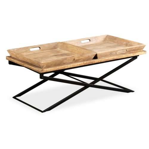 Stolić za kavu od masivnog drva manga 110 x 55 x 42 cm  - 110 x 55 x 42 cm 1 Cijena
