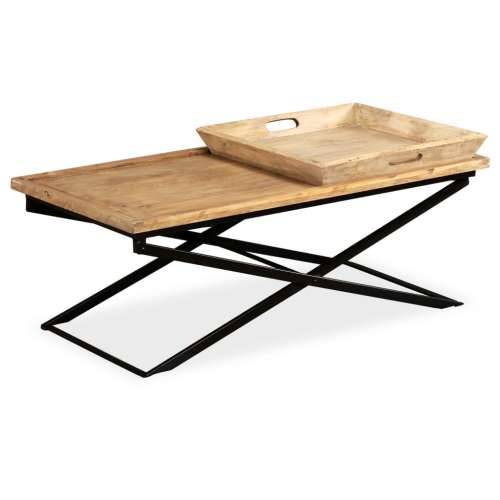 Stolić za kavu od masivnog drva manga 110 x 55 x 42 cm  - 110 x 55 x 42 cm 1 Cijena