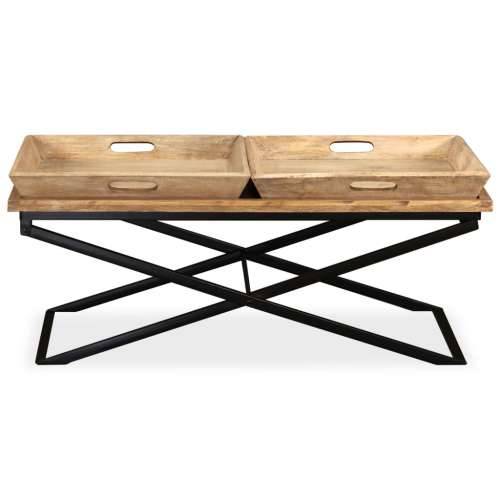 Stolić za kavu od masivnog drva manga 110 x 55 x 42 cm  - 110 x 55 x 42 cm 1 Cijena