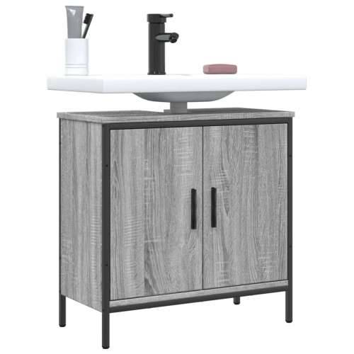 Ormarić za Lavabo - Umivaonik boja hrasta 60x30x60 cm konstruirano drvo - Sivi hrast sonoma 60 x 30 x 60 cm 1 Cijena