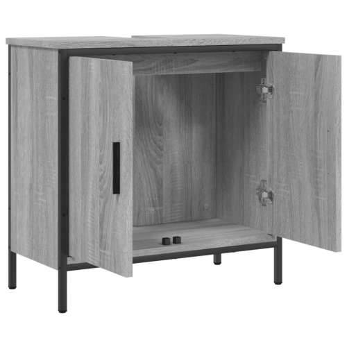 Ormarić za Lavabo - Umivaonik boja hrasta 60x30x60 cm konstruirano drvo - Sivi hrast sonoma 60 x 30 x 60 cm 1 Cijena