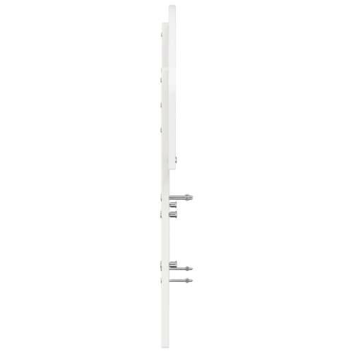 Uzglavlje bijelo 135 cm od masivne borovine - Bijela 135 cm 1 Cijena