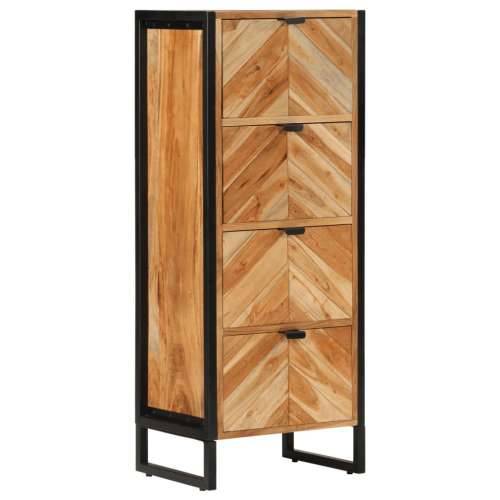 Kupaonski ormarić 40x30x100 cm masivno drvo bagrema i željezo Cijena