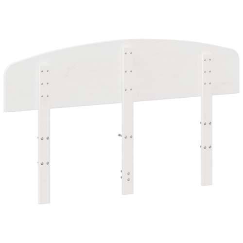 Uzglavlje bijelo 120 cm od masivne borovine - Bijela 120 cm 1 Cijena
