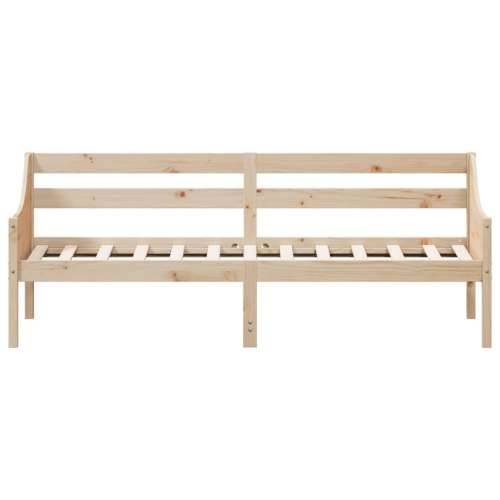 Dnevni krevet bez madraca 80 x 200 cm od masivne borovine - Prirodna 80 x 200 cm Cijena