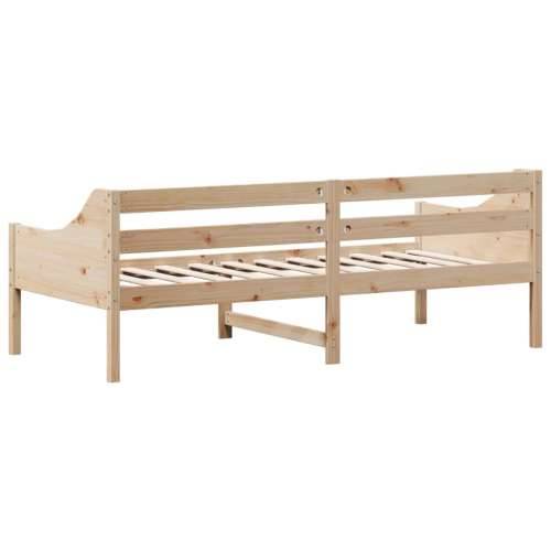 Dnevni krevet bez madraca 80 x 200 cm od masivne borovine - Prirodna 80 x 200 cm Cijena