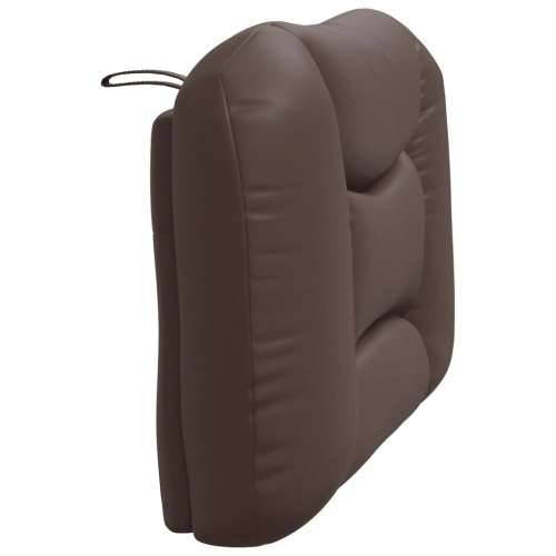 Jastuk za uzglavlje smeđi 80 cm od umjetne kože - Smeđa 80 cm 1 Cijena