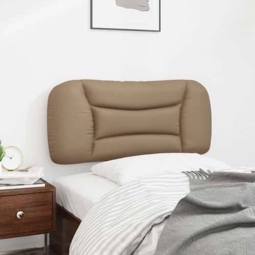 Jastuk za uzglavlje boja cappuccina 90 cm od umjetne kože - Boja cappuccina 90 cm 1 Cijena