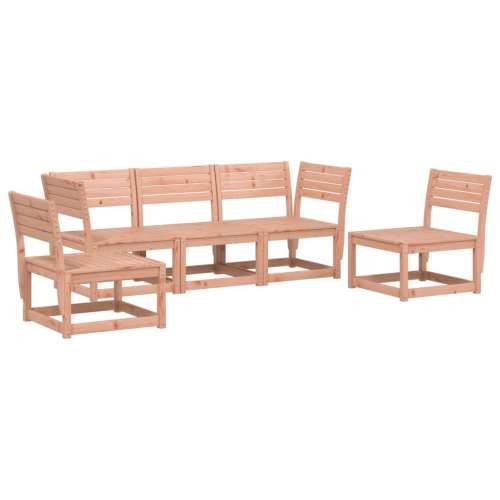 Vrtna garnitura - 5-dijelni set vrtnih sofa od masivnog drva duglazije - Prirodni douglas Ne 1 Cijena