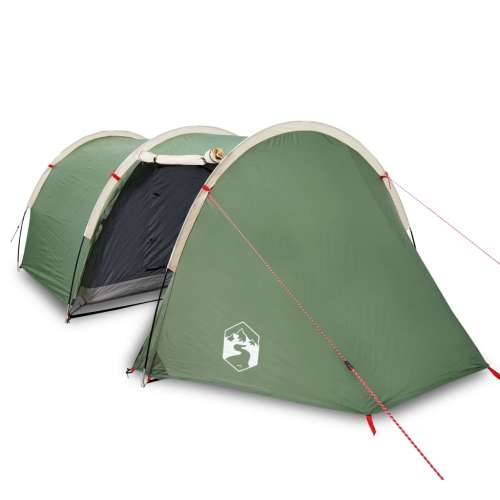 Tunelski šator za kampiranje za 4 osobe zeleni vodootporni Cijena