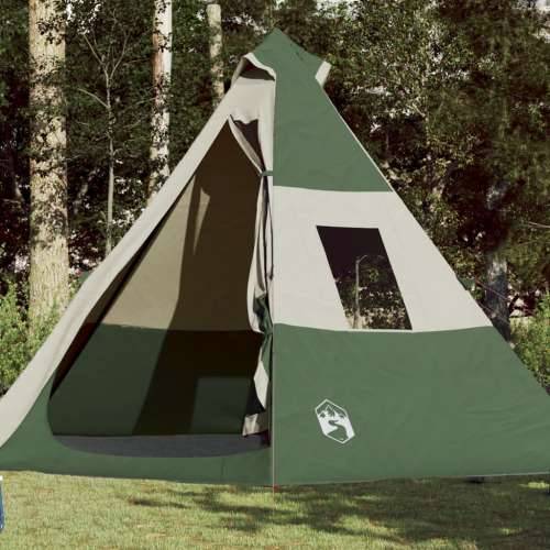 Šator za kampiranje za 7 osoba zeleni vodootporni Cijena