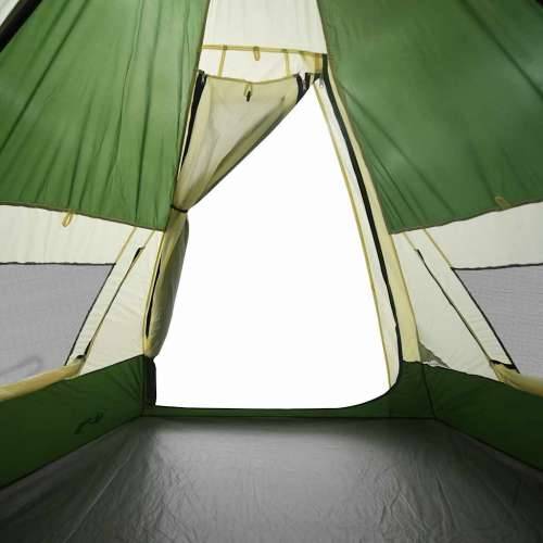 Šator tipi za kampiranje za 7 osoba zeleni vodootporni - Zelena 1 Cijena