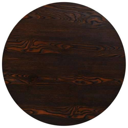 Okrugli stol za bistro od MDF-a i čelika 80x75 cm tamni pepeljasti  - Tamno siva Ø 80 x 75 cm 1 Cijena