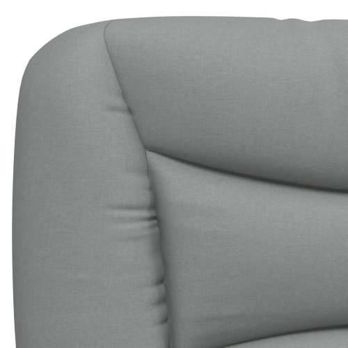 Jastuk za uzglavlje svjetlosivi 90 cm od tkanine - Svjetlosiva 90 cm 1 Cijena