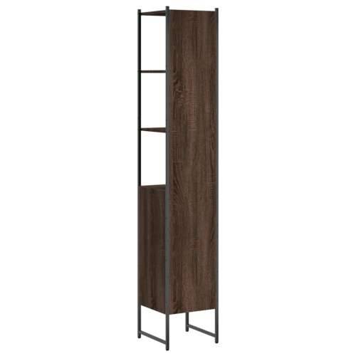 Kupaonski ormarić boja smeđeg hrasta 33x33x185,5 cm - Smeđi hrast 1 Cijena