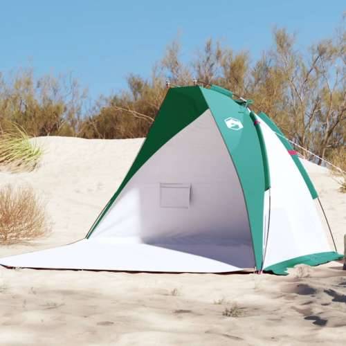 Šator za plažu morskozeleni 268 x 223 x 125 cm 185T od tafta Cijena