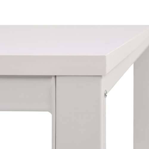 Pisaći stol 120 x 60 x 75 cm bijeli Cijena