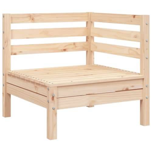 Kutna vrtna sofa od masivne borovine - Prirodna boja bora 1 kutna sofa Cijena