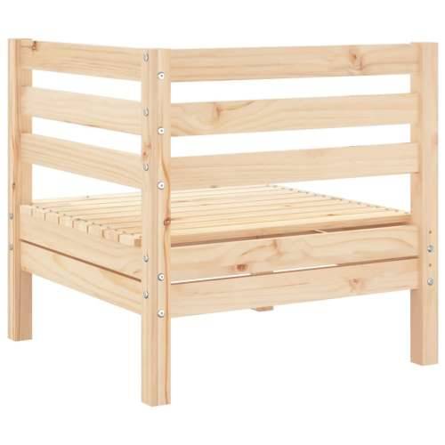 Kutna vrtna sofa od masivne borovine - Prirodna boja bora 1 kutna sofa Cijena