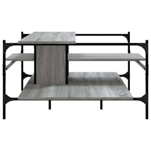 Stolić za kavu siva boja hrasta 100x100x48,5 cm - Sivi hrast sonoma 1 Cijena