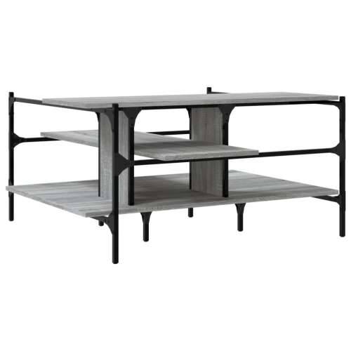 Stolić za kavu siva boja hrasta 100x100x48,5 cm - Sivi hrast sonoma 1 Cijena