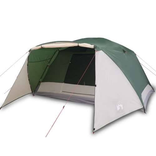 Šator za kampiranje s trijemom za 4 osobe zeleni vodootporni Cijena