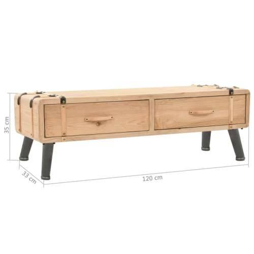 TV ormarić od masivne jelovine 120 x 33 x 35 cm - 1 120 cm Cijena