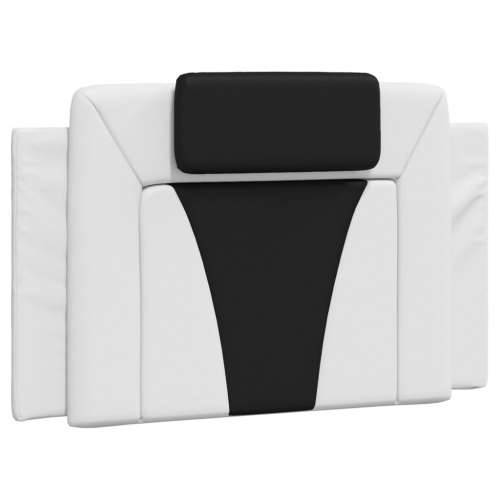 Jastuk za uzglavlje bijelo-crni 90 cm od umjetne kože - Bijela i crna 90 cm 1 Cijena