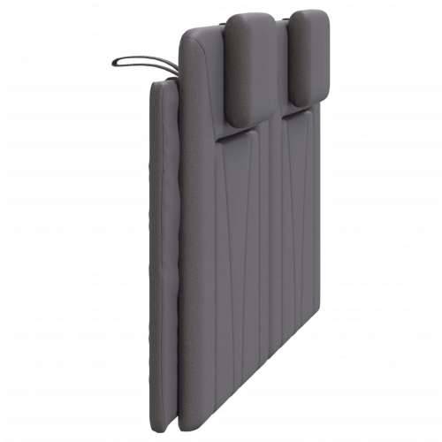 Jastuk za uzglavlje sivi 120 cm od umjetne kože - Siva 120 cm 1 Cijena